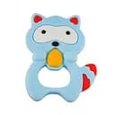 Прорезыватель силиконовый "Енот" MGZ-0402(Blue) в футляре