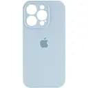 Чохол Epik Silicone Case Full Camera Protective AA для Apple iPhone 16 Pro 6.3 Блакитний/Sweet Blue