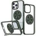 Чохол Epik TPU+PC Metal Ring with MagSafe для Apple iPhone 13 Pro Max 6.7/12 Pro Max 6.7 Зелений