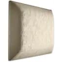 Стінова панель, оксамитове узголів'я ліжка, кремова 30*30*4 см