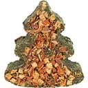 Лакомство для грызунов Trixie Рождественское дерево с морковью и цветами 90 г (92782_Christmas)