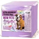 Пелюшки для собак та цуценят Wow Pets Ultra-Absorbent Training Pads з екстрактом лаванди 60 х 60 см 10 шт.