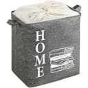 Кошик Idea Home LY-02 Sweet Home 40х50х50 см сірий (LY-02 квад. ткан. з/кр Sweet Hom)