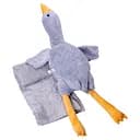 М'яка іграшка-подушка з пледом усередині Гусак-обіймусь 3 в 1 Сірий Colorful Home 520-1G