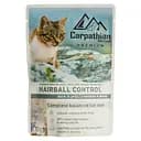 Вологий корм для котів Carpathian Pet Food Hairball control з качкою в желе для виведення шерсті 80 г