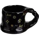 Кружка фарфоровая Lucky 500 мл черный FM-11B