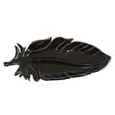 Керамическая подставка Перо черное Aro-782