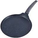Сковорода Kamille Black marble для блинов алюминиевая с антипригарным покрытием 28 см (4128)