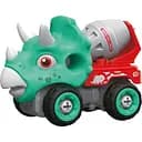 Машинка-конструктор Otamanko Трицератопс бетонозмішувач Бірюзовий/червоний