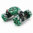 Радіокерована Трюкова Машина UD 2196 PW-02, Роликові колеса, Парогенератор, Акум. 7.4V, 2 Керування, Зелена