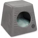 Будинок-лежак Pet Fashion Tutti, 36x36x34 см, сірий