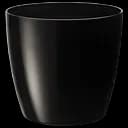 Горщик для квітів Serinova Ruby, 33 л, чорний (YK06-Siyah)