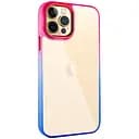 Чохол Epik TPU+PC Fresh sip series для Apple iPhone 12 Pro/12, 6.1 Синій/Рожевий