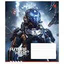 Зошит учнівський "Future is Here" 012-3417K-1 в клітинку, 12 аркушів