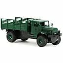 Машинка-вантажівка на радіокеруванні 0626 AK, мілітарі, задній привід, світло, 1:18, акумулятор 3.7 V, зелена