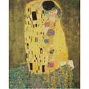 Алмазна мозаїка Brushme Поцілунок Густав Клімт 40х50 см (DBS1097)