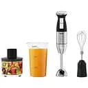 Блендер RAF погружной R.326 3в1 домашний миксер измельчитель чоппер 800 Вт