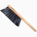 Щетка для сметания ручная Virok мягкая конский волос+полипропилен 370х40 мм черная (12V016)