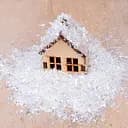 Снег искусственный Novogod'ko искристый 80 г белый (974172)