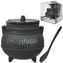 Кухоль 3D Harry Potter Cauldron with Spoon Гаррі Поттер Котелок з ложкою HP С01 501 - 600 мл чорний