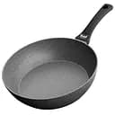 Сковорода глибока алюмінієва Krauff з антиприграним мармуровим покриттям 28 см (25-45-260)