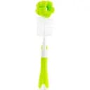 Ершик Baby Team для бутылочек и сосок 2 в 1 зеленый (1601_зеленый)