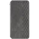 Кожаный чехол-книжка Getman Cubic (PU) для Samsung Galaxy A26 5G Серый