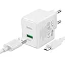 Сетевое зарядное устройство Hoco CS12A с кабелем Micro USB технология Quick Charge 3.0 белый