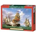 Пазл Castorland Бій між французьким та англійським судном 3000 ел. (c-300037)