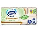 Туалетная бумага Zewa Exclusive Natural Soft четырехслойная 8 рулонов