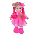 Дитяча Лялька LY3011(Pink) м'яконабивна, 28 см, рожева