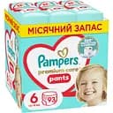 Набір трусики-підгузки Pampers Premium Care Pants Розмір 6 (13-19 кг) 93 шт.
