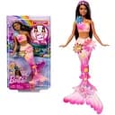 Лялька-русалонька Barbie Квіткова магія серії Фантастичний світ брюнетка (JDM73)