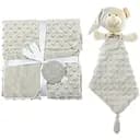 Плед с игрушкой-одеялом Interbaby Bubble Dou-Dou Bear Gray 110х80 см (8100220)