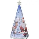 Новогодний декор Yes! Fun Елка-светильник LED 22 см голубой (801217)