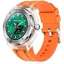Смарт-часы Hoco Y13 Vitality Orange серебристый корпус оранжевый ремешок (6931474795236)