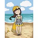 Картина за номерами "Beach Belle Santoro Gorjuss Collection" KHO8677, 30х40 см