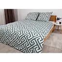 Комплект постільної білизни ТЕП Happy Sleep Duo Labyrinth євро білий з сірим (2-04009_26585)