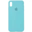 Чохол Epik Silicone Case Full Protective AA для Apple iPhone X/XS 5.8 Бірюзовий/Marine Green