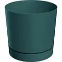 Горшок для цветов Prosperplast Tubo P с подставкой 3.2 л морская волна (66965-309)