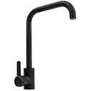 Змішувач кухонний Platinum KT 11 (3008B-FH) поворотний одноважільний з нержавіючої сталі карбон