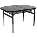 Стол Bo-Camp Northgate Oval Black Grey 120 x 80 см (1404187)