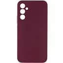 Чохол Lakshmi Silicone Cover Full Camera AAA для Samsung Galaxy S24+ Бордовий/Plum