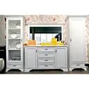 Модульная стенка для гостиной ВМК (БРВ) Кентукки N77797 Белый альпийский (BRW-1760)