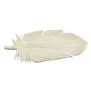 Керамическая подставка Перо белое Aro-781