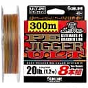 Шнур Sunline PE-Jigger ULT x8 200 м ( мulticolor) 3.0/0.285 мм 50 lb/22.0 кг