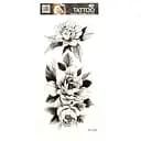 Временное тату Цветы Fresh Tattoo FF-099 размер 19 х 9 см