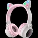 Наушники Hoco W27 Cat Ear Stereo Bluetooth Headphones Grey (718457) [74552]