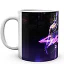 Кружка GeekLand Cyberpunk 2077 Киберпанк 2077 Постер с розовым названием CY 02.570 330 мл белая