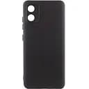 Чехол Silicone Cover Lakshmi Full Camera (AA) для Motorola Moto E13 Черный / Black